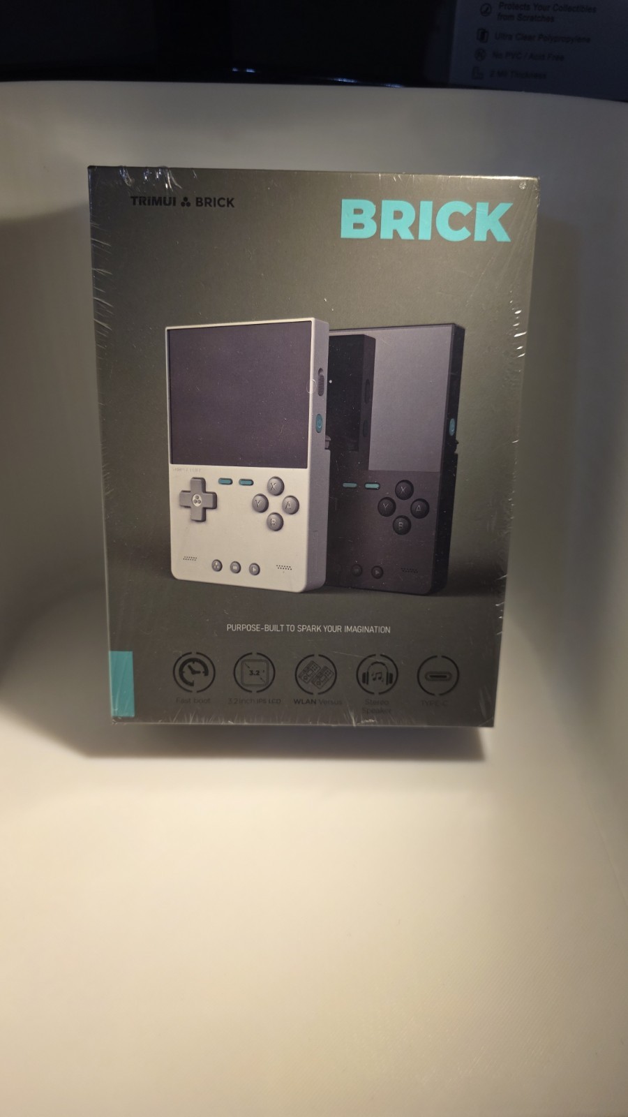 TRIMUI BRICK Handheld Retro Game Console Purple 64GB WiFi 3.2” IPS NEW