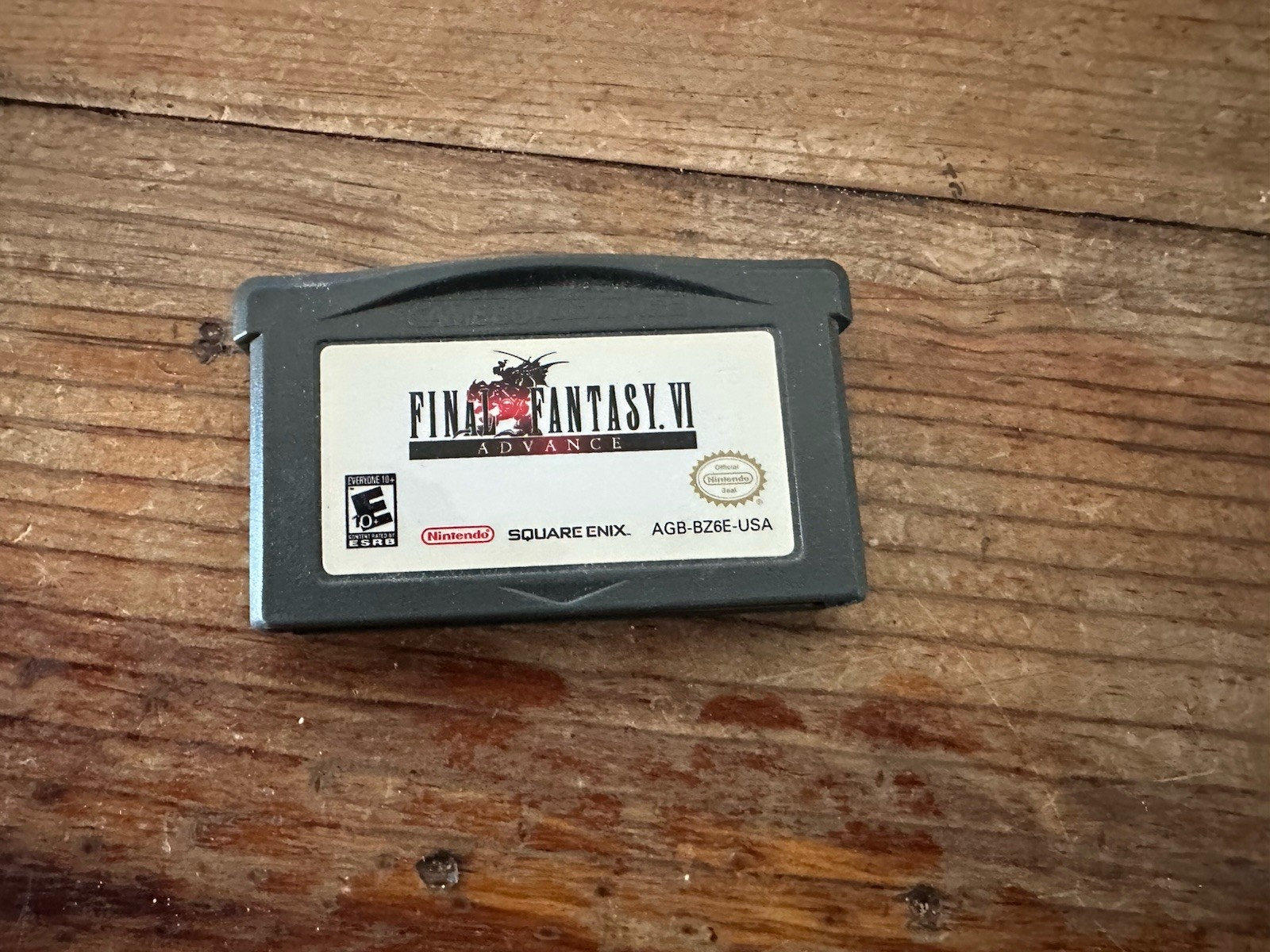 Square Enix Final Fantasy VI Advance GBA Manual Included NTSC-U/C E10+