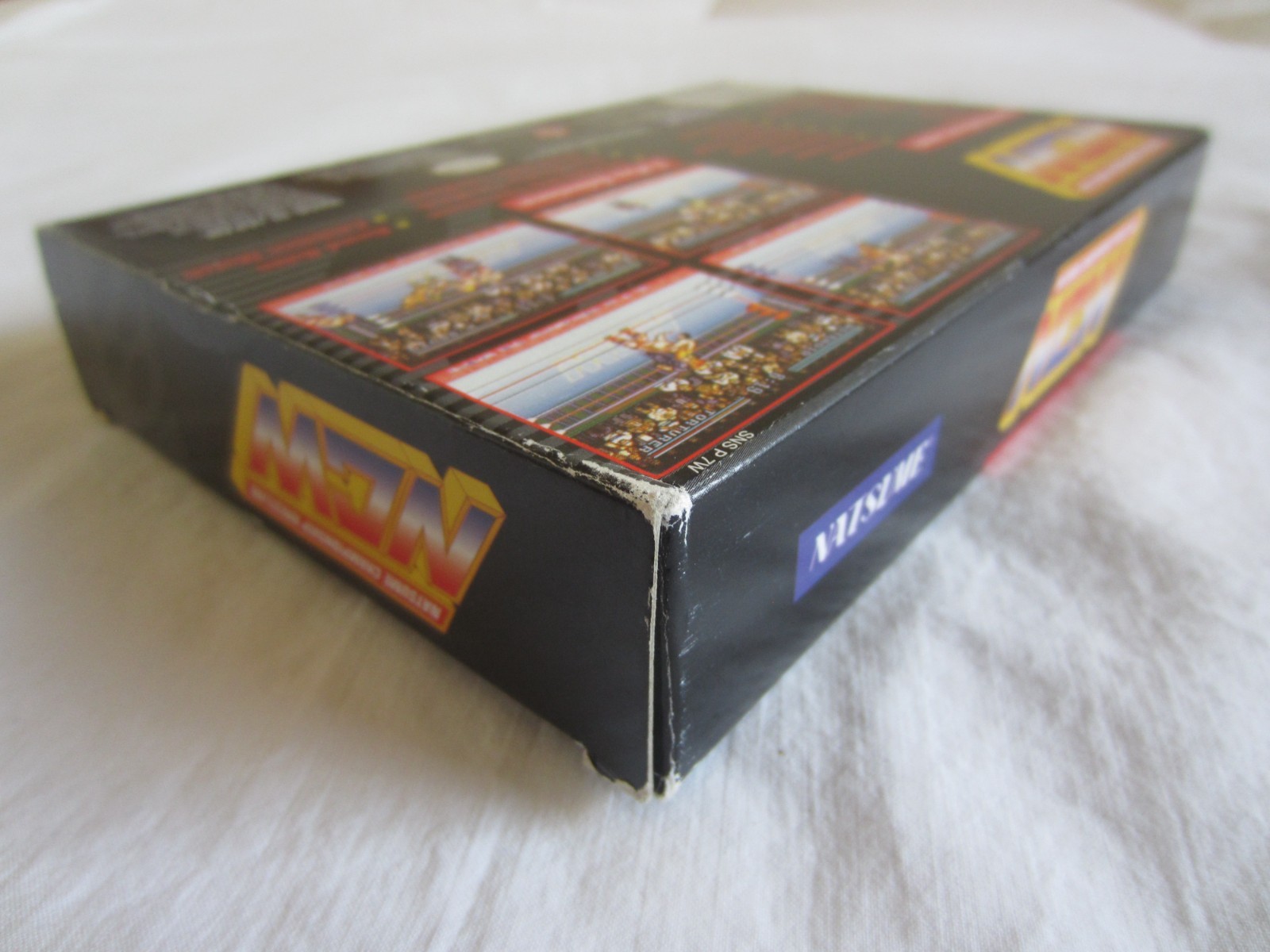 Natsume Championship Wrestling SNES Super Nintendo Complete 1994 Natsume RARE