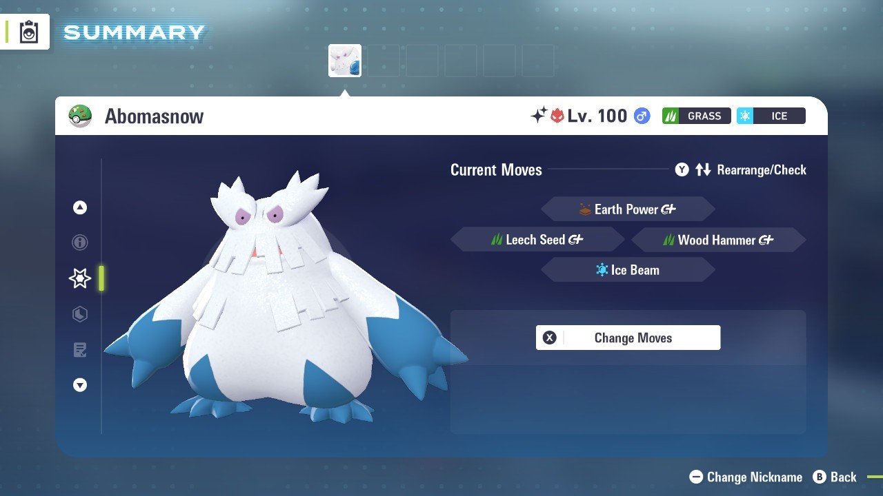 🌟6 IVs Shiny Alpha Battle Ready Abomasnow | Pokémon Legends: Z-A🌟