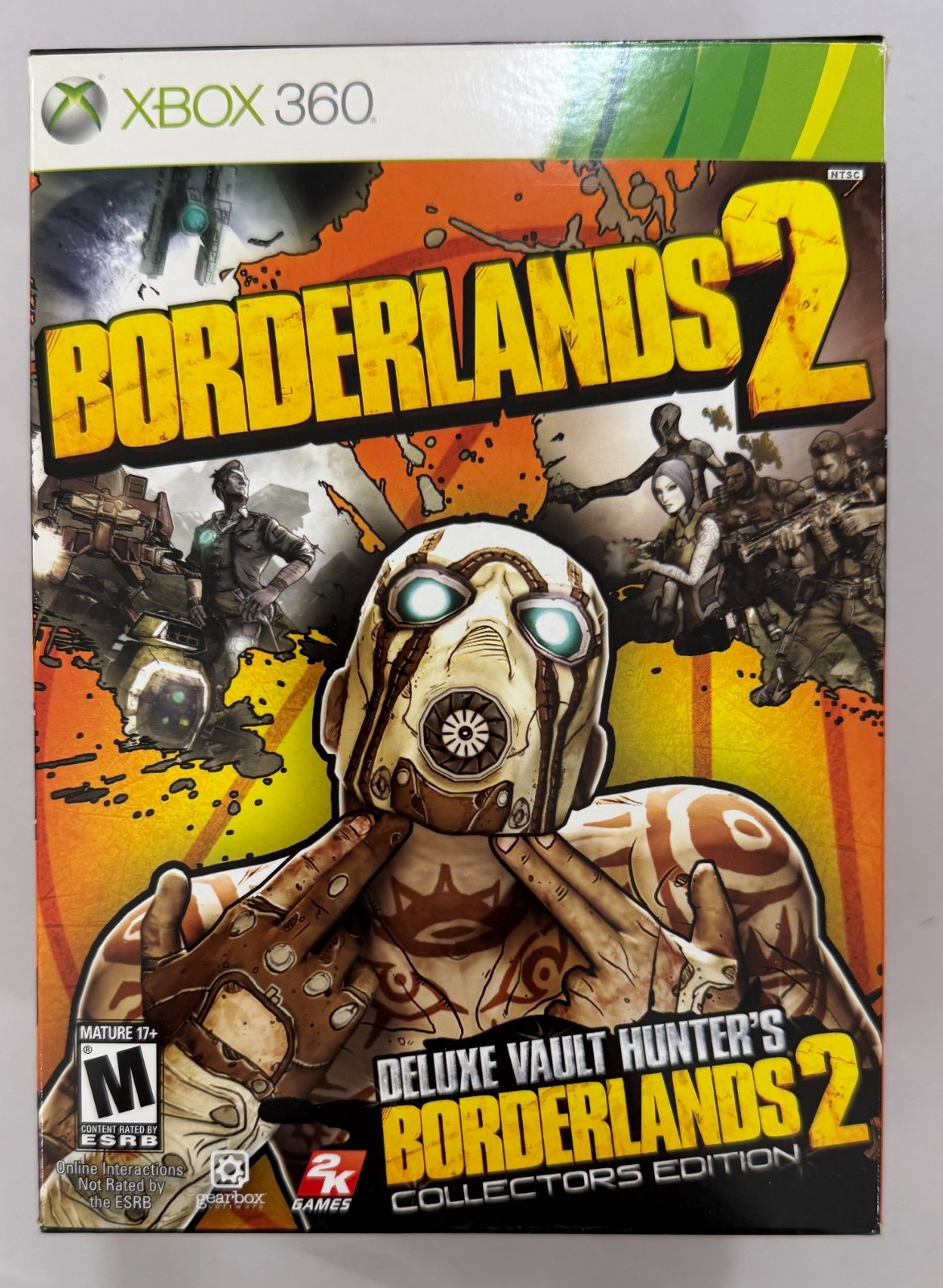 Borderlands 2: Deluxe Vault Hunters Collectors Edition – CIB – Complete