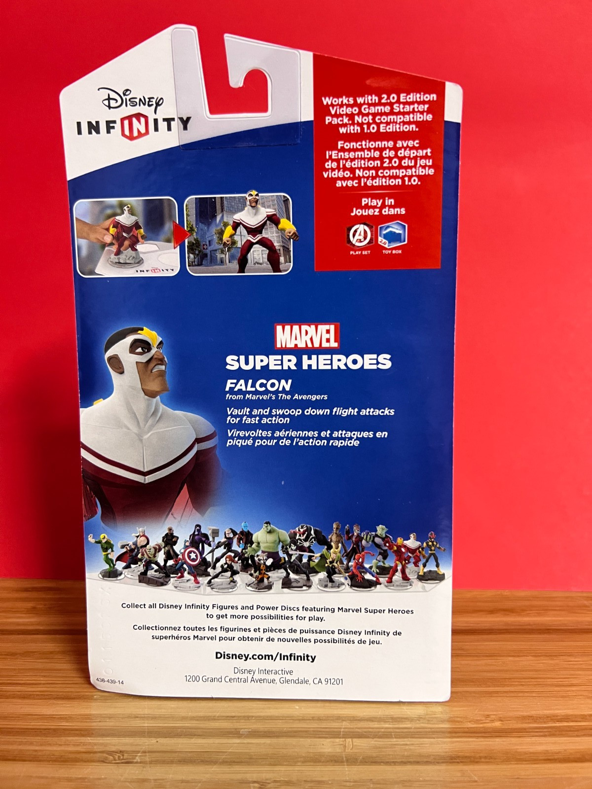 Disney Infinity 2.0 Marvel figures Green Goblin Falcon & Ronan- sealed