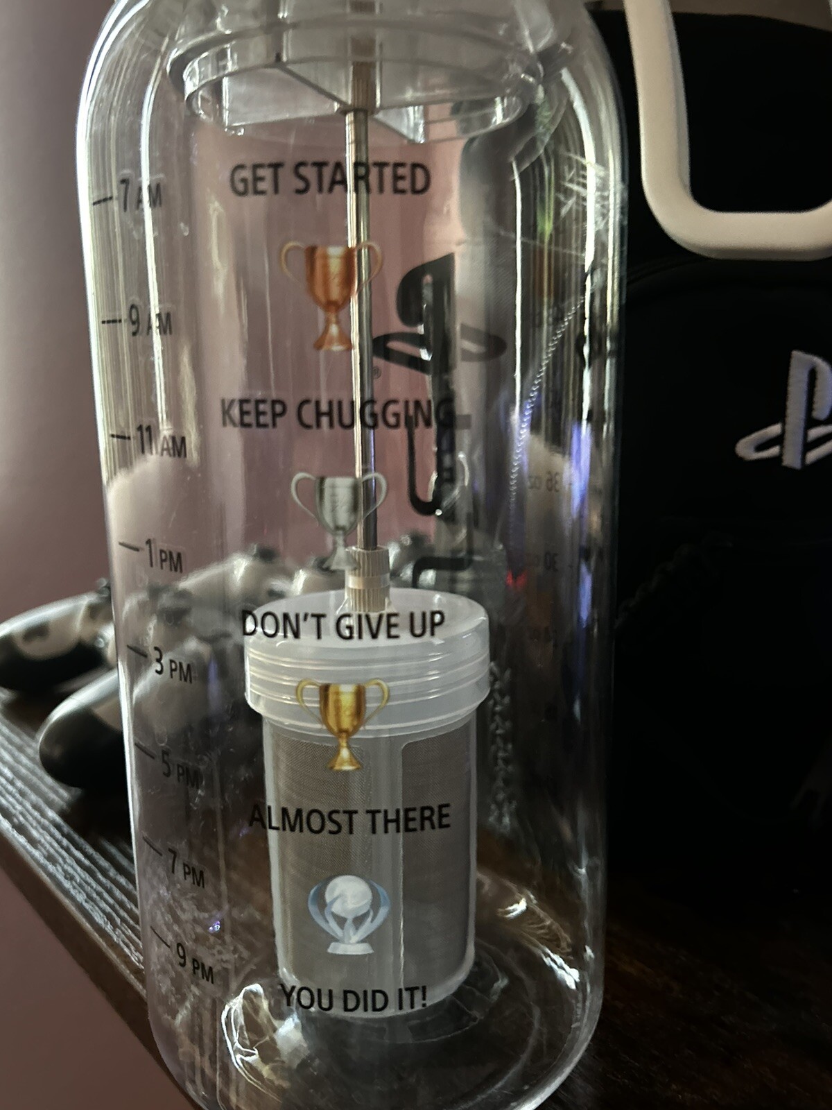 Sony Playstation 5 PS5 Water Bottle & Bag SCEA Rare Holiday Promo New