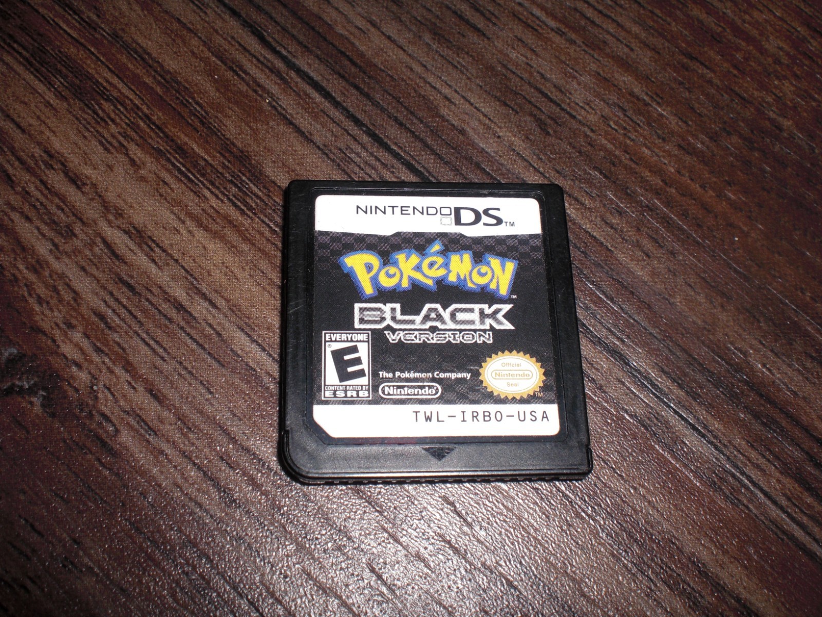 Pokemon Black 1 Version AUTHENTIC GENUINE Game Nintendo DS DSi 3DS 2DS XL TESTED