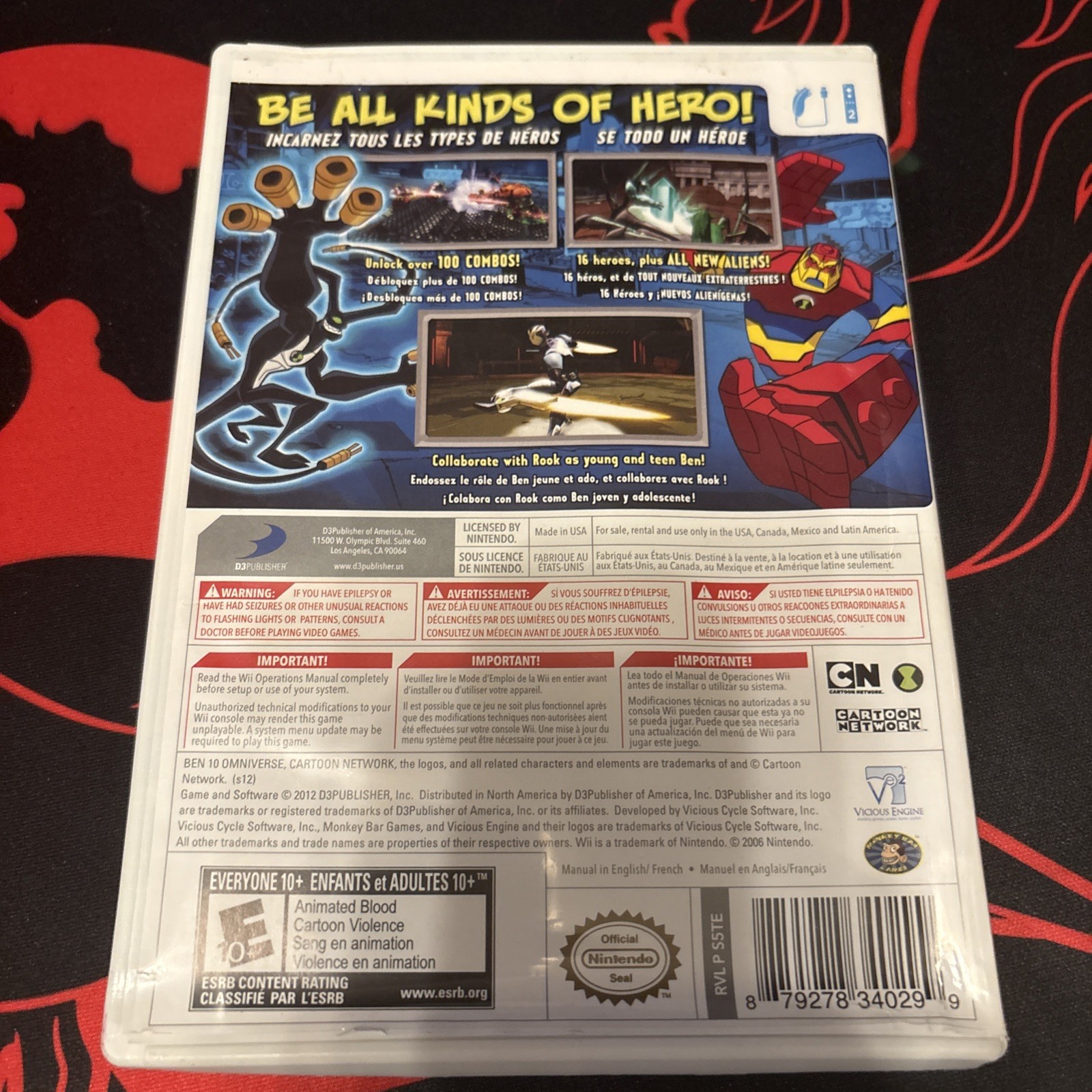 Ben 10 Omniverse Nintendo Wii CIB Tested and Working