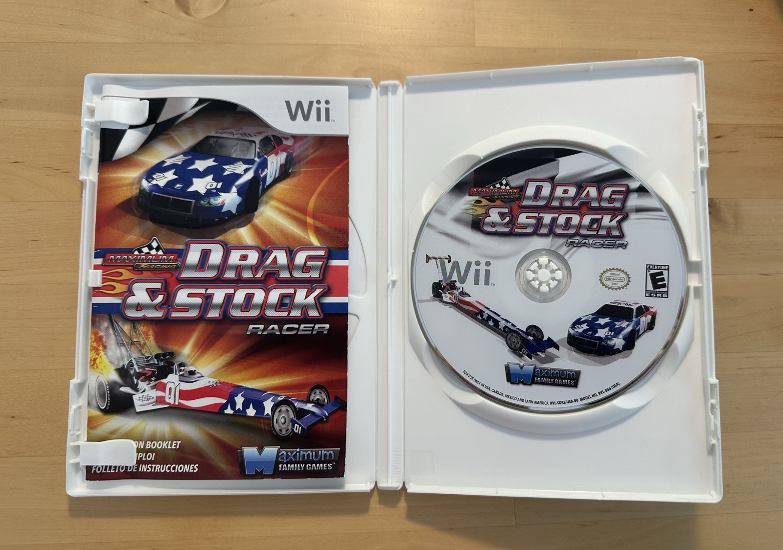 Maximum Racing: Drag & Stock Racer – CIB – Rare Maximum Games Nintendo Wii Game