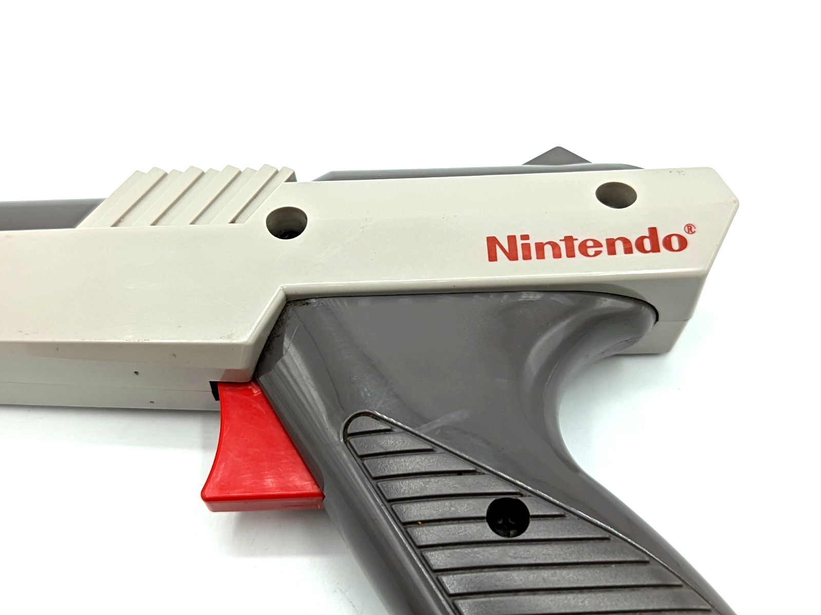 Nintendo NES Zapper Light Gun Controller NES-005 Gray – Tested And Working