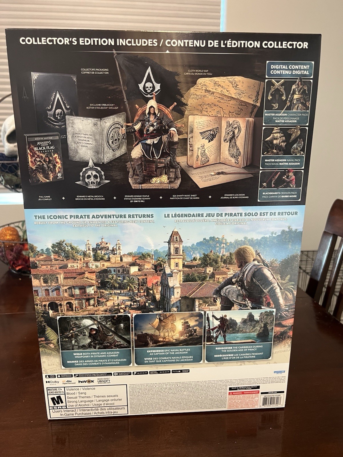 Assassin’s Creed Black Flag Resynced Collector’s Edition (PS5) UNOPENED IN HAND