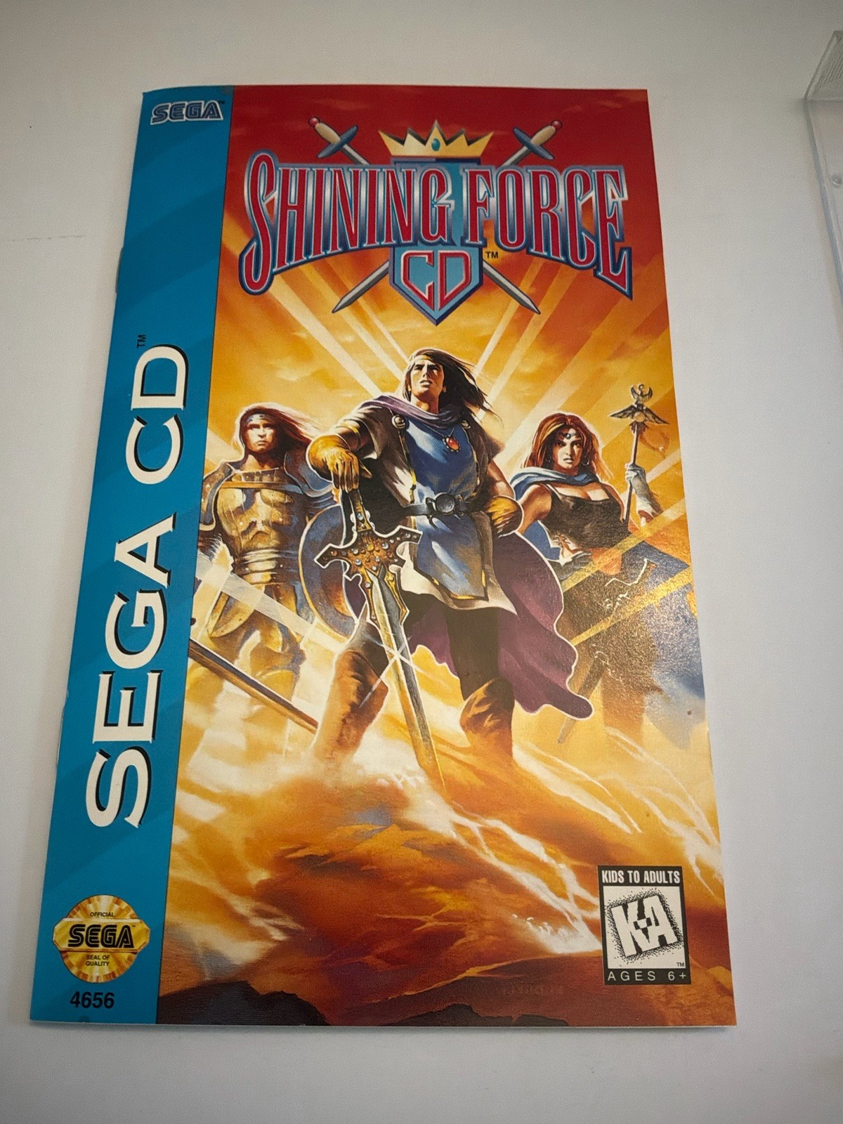 Shining Force CD (Sega CD, 1994) Complete Authentic Nice