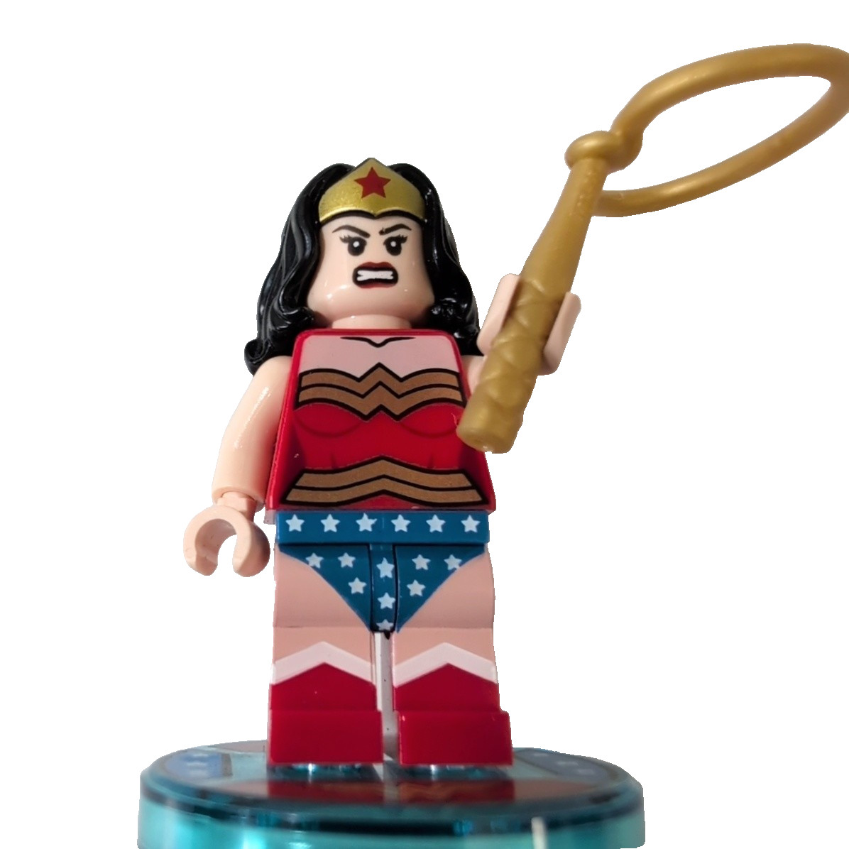 LEGO Dimensions DC Wonder Woman & Invisible Jet Fun Pack, UNTESTED, SOLD AS IS