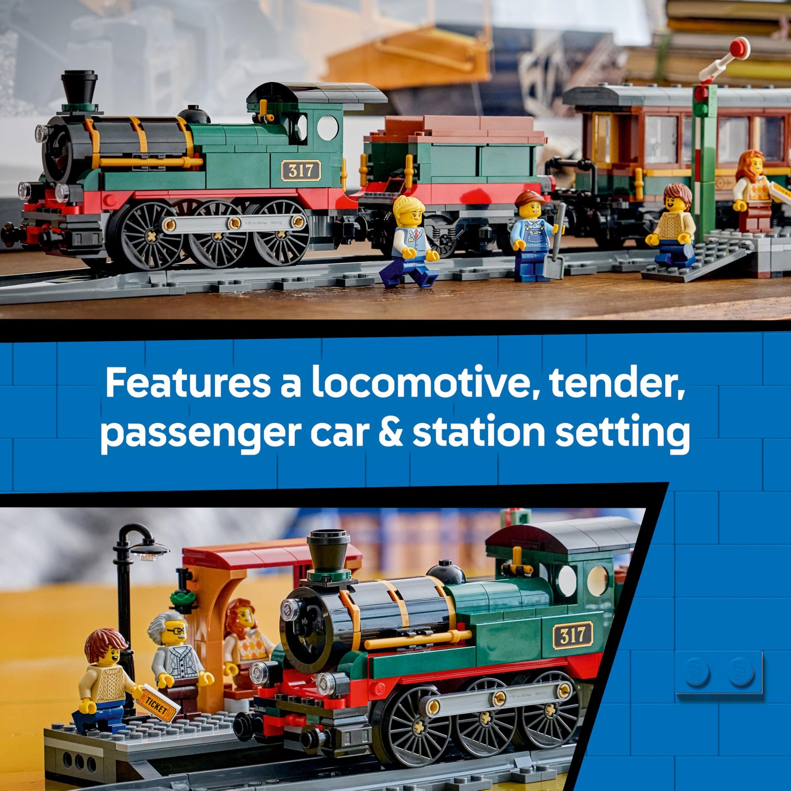 LEGO 60511 City Vintage Steam Train