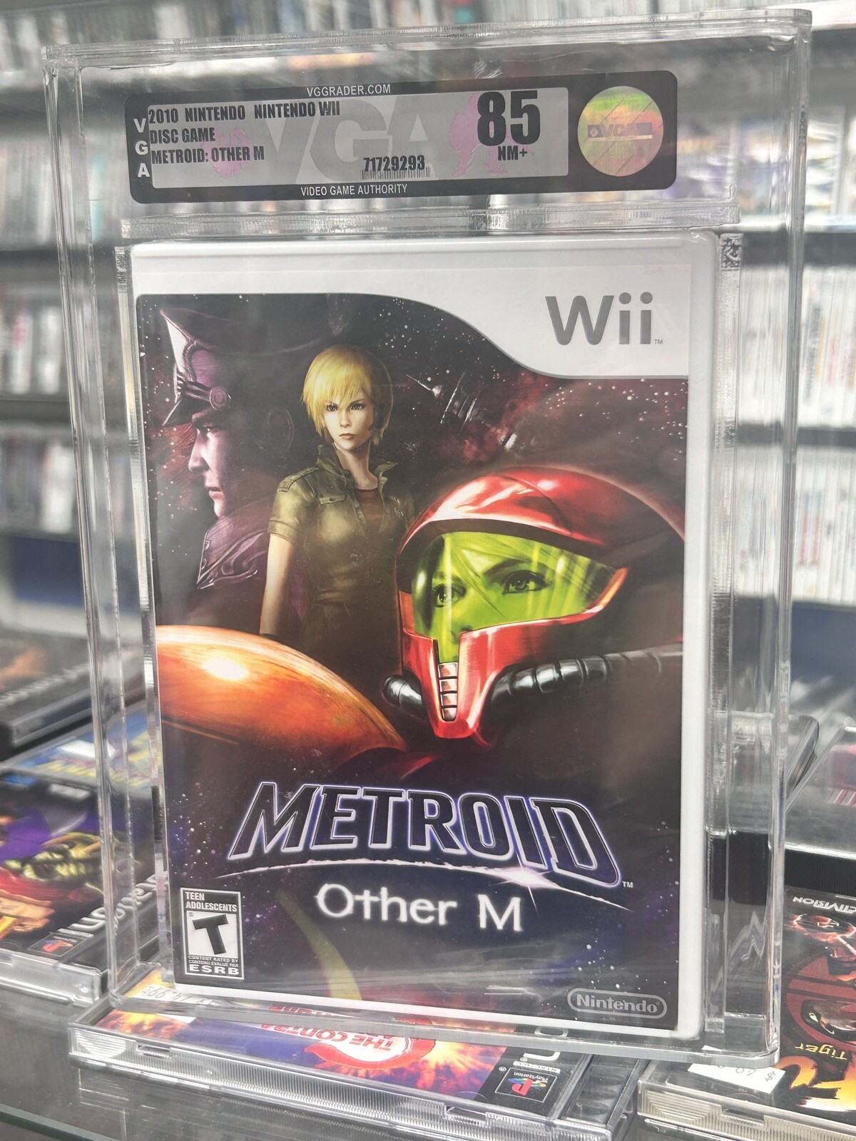 Metroid: Other M Nintendo Wii Sealed Brand New VGA 85+
