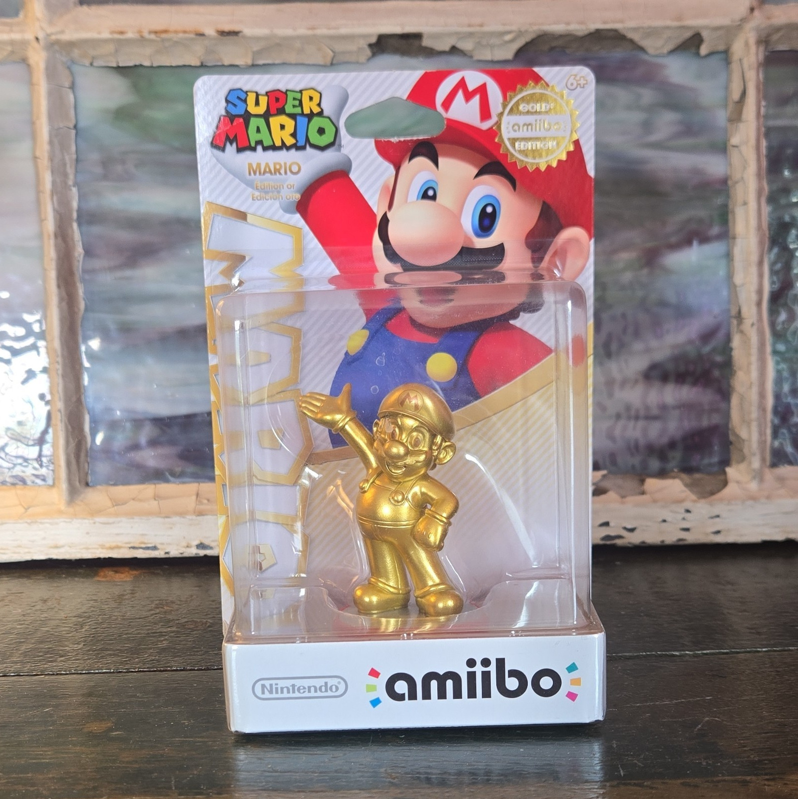 Nintendo amiibo Mario Gold Edition Figure for Mario Party 10 (2015)