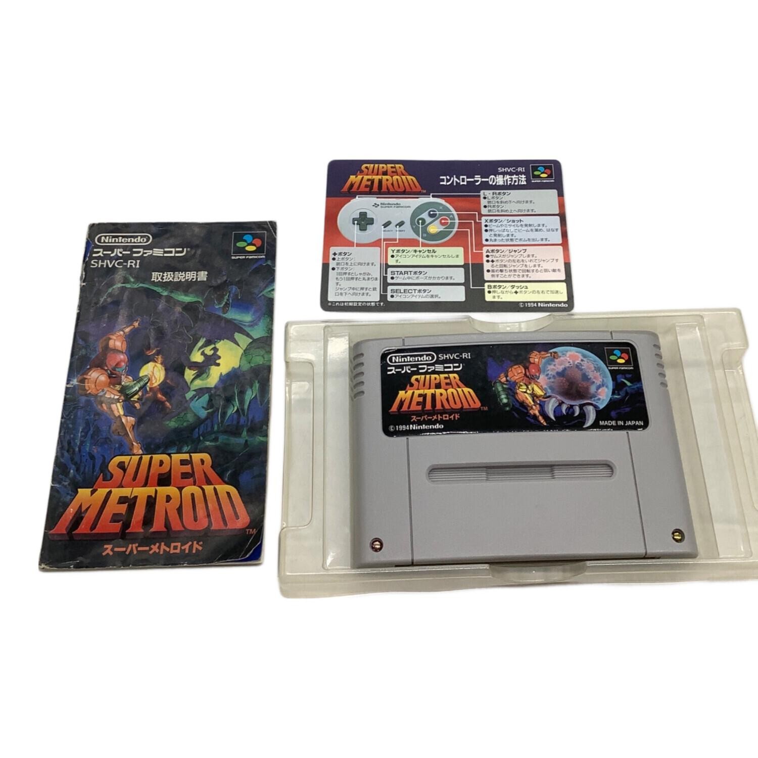 Nintendo Does not apply Super Metroid Super Famicom Excellent JAPAN