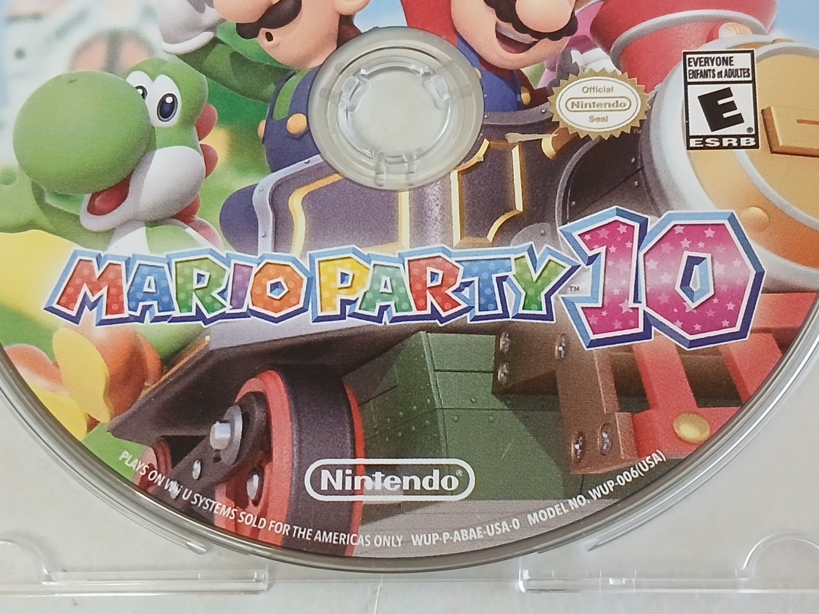Video Game MARIO PARTY 10 Nintendo Wii U Used Disc Only