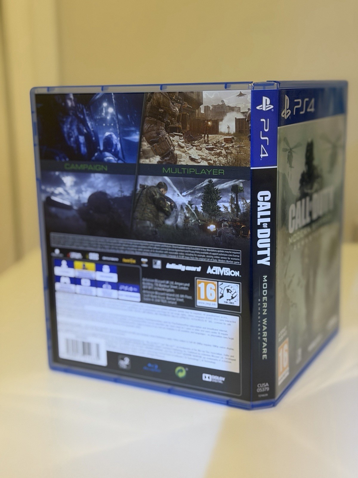 Activision Call of Duty: Modern Warfare Remastered PS4 Multiplayer PEGI 16 PAL
