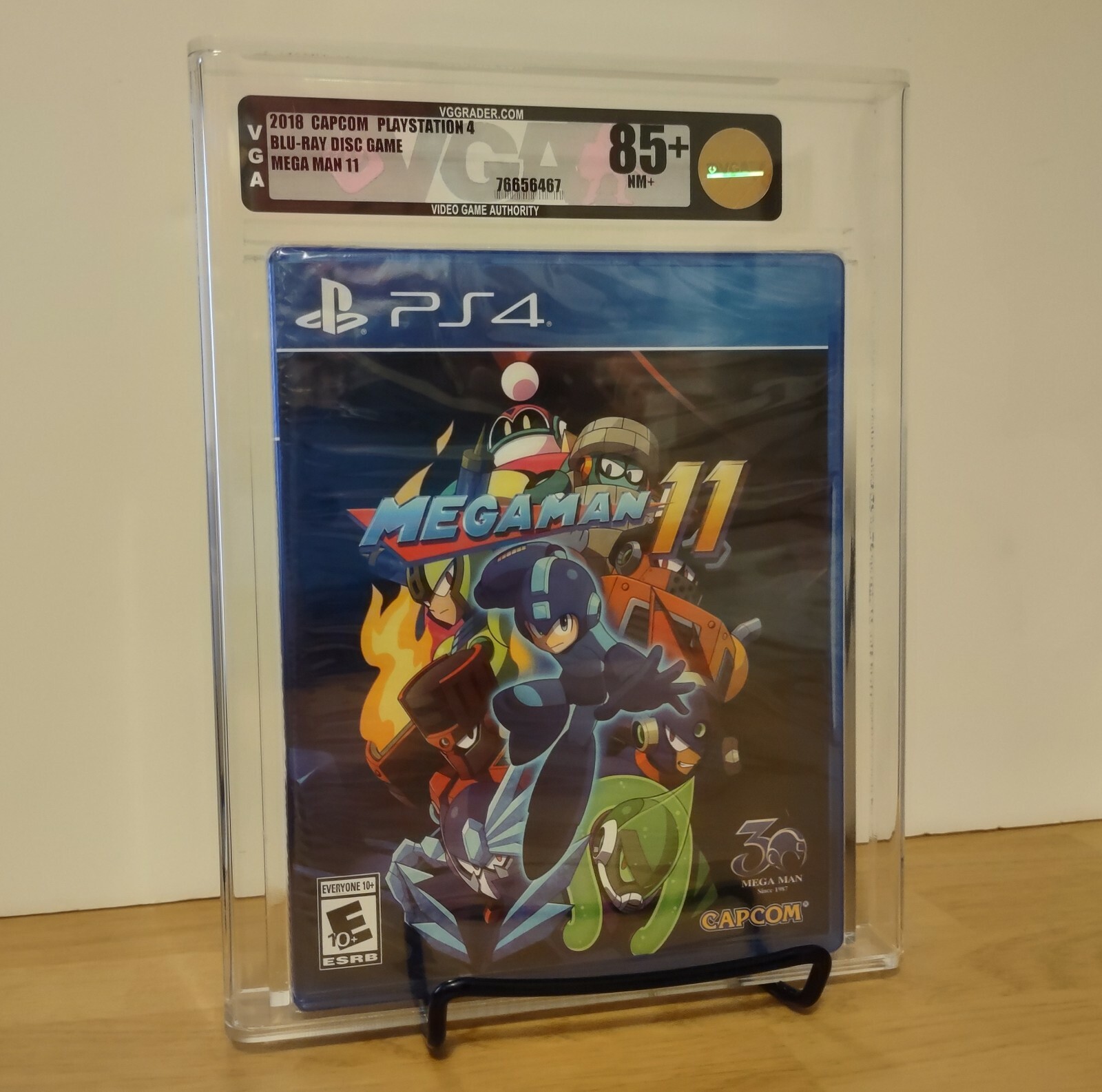 Mega Man 11 (Sony PlayStation 4, 2018) ps4 GOLD VGA 85+ NM+