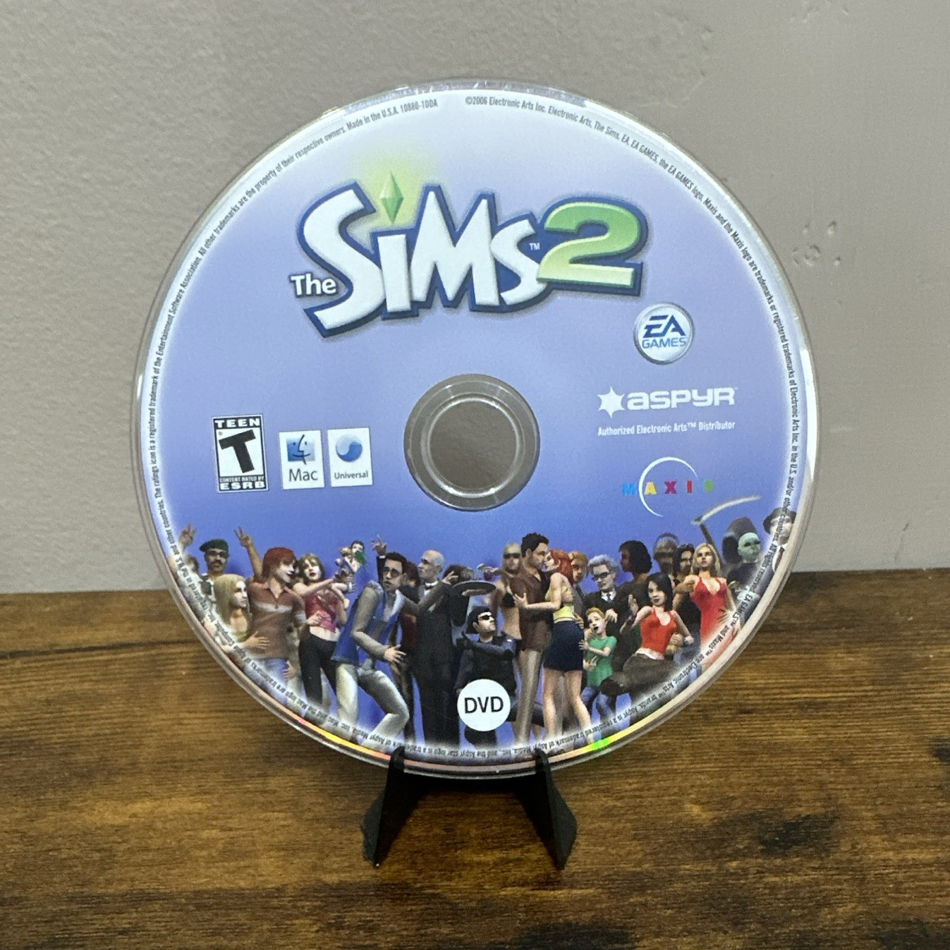 The Sims 2 The Sims Series Mac DVD-ROM Video Game Disc T-Teen