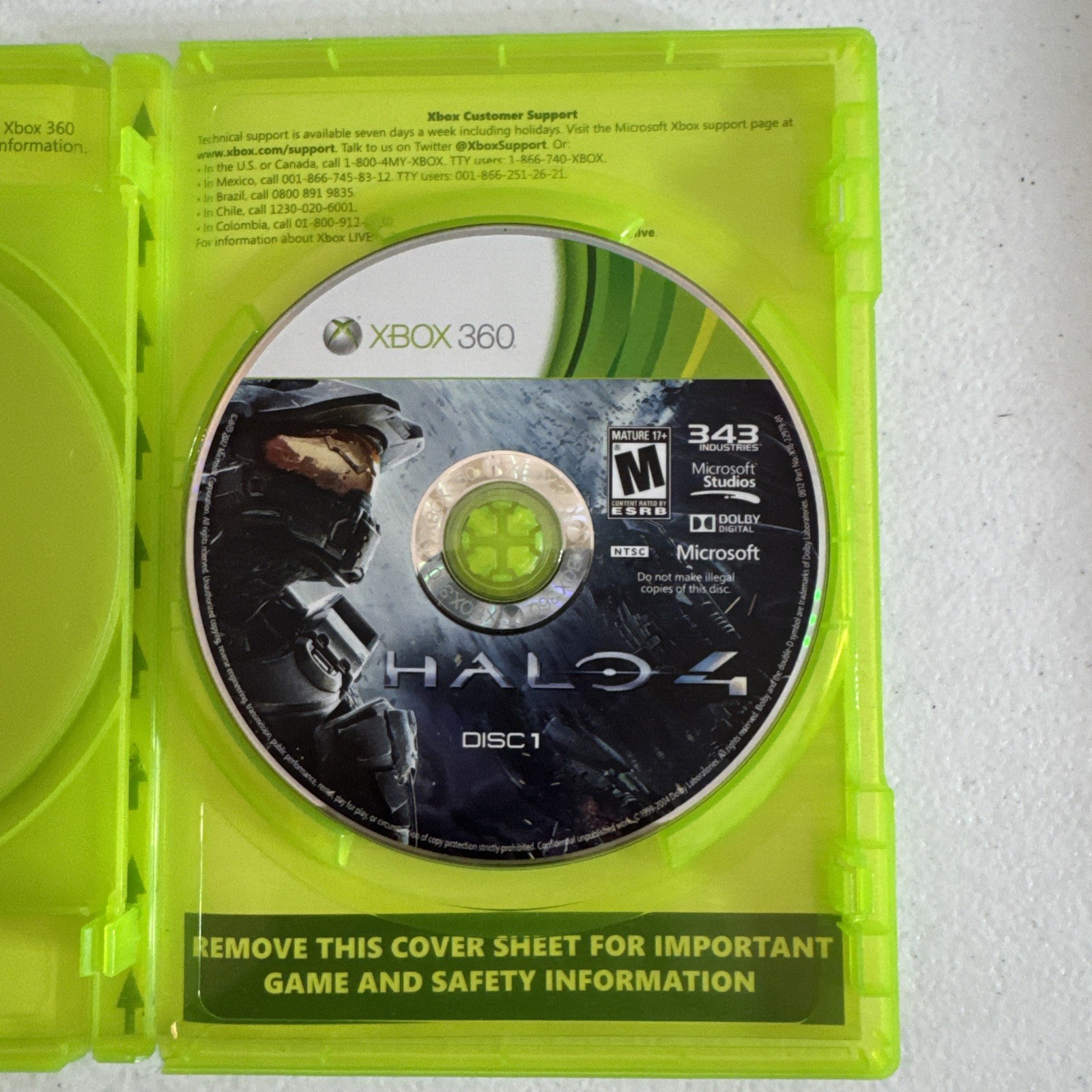 X-Box 360 Halo X-Box Live Video Game Lot of 6 Halo Wars Books and Tested Working