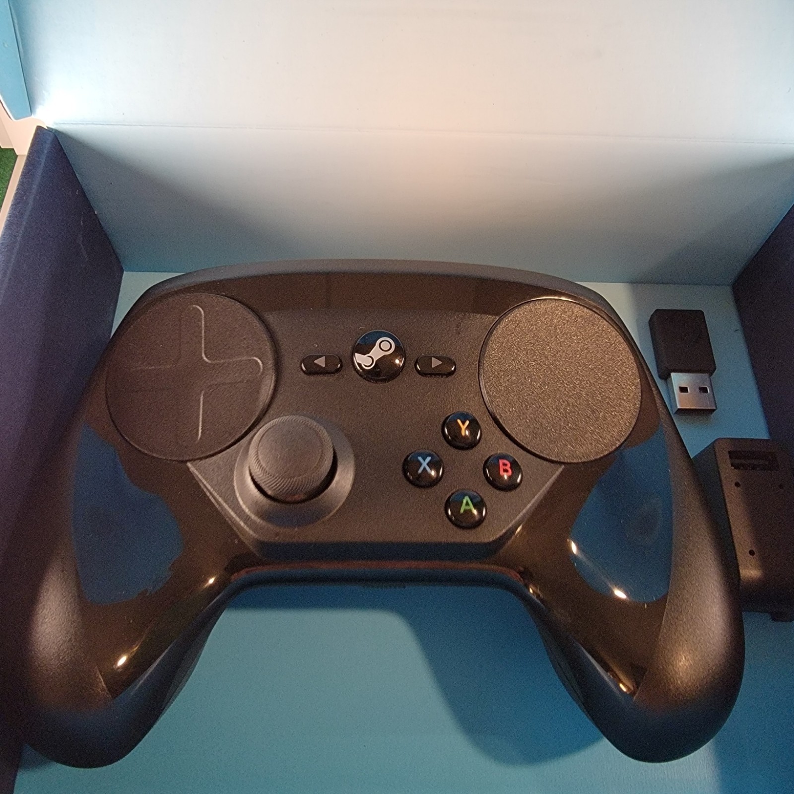 VALVE STEAM CONTROLLER FIRST GEN WIRELESS GAMEPAD PC STEAM LINK USB RECEIVER