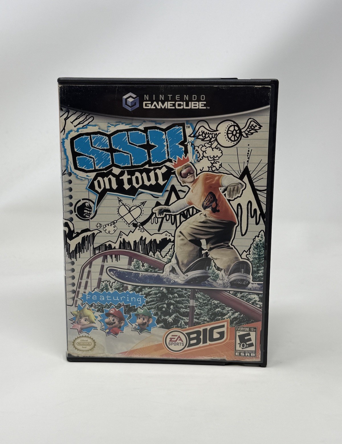 SSX on Tour Nintendo GameCube GC Game + Case Mint Disc Tested Featuring Mario