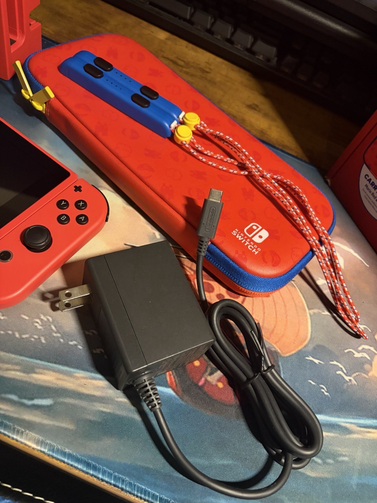 Nintendo Switch – Mario Red & Blue Edition, a limited-edition console package