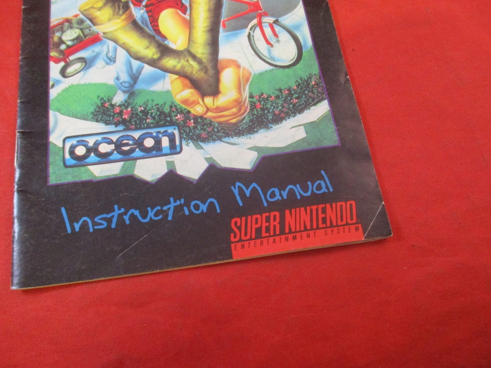 Dennis the Menace Super Nintendo SNES Instruction Manual Booklet ONLY