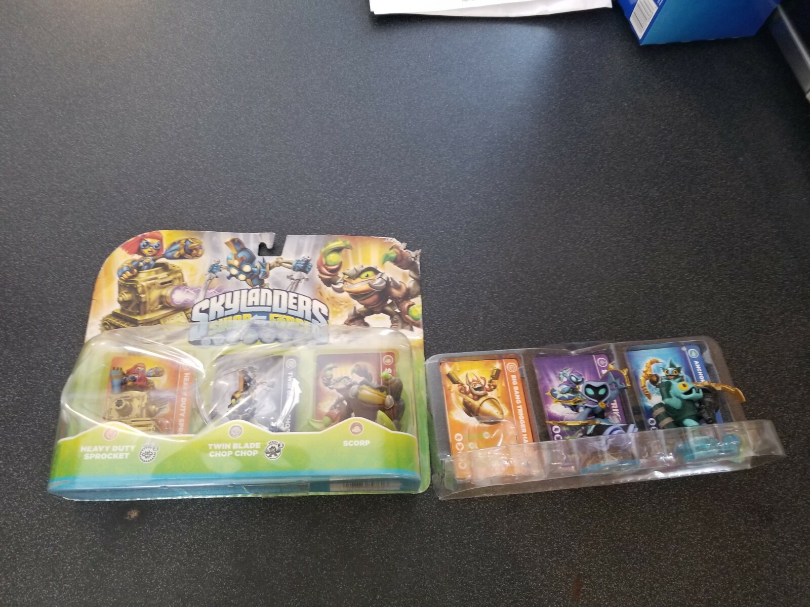 Skylanders Swap Force Heavy Duty Sprocket – Scorp – Twin Blade – Gill Grunt