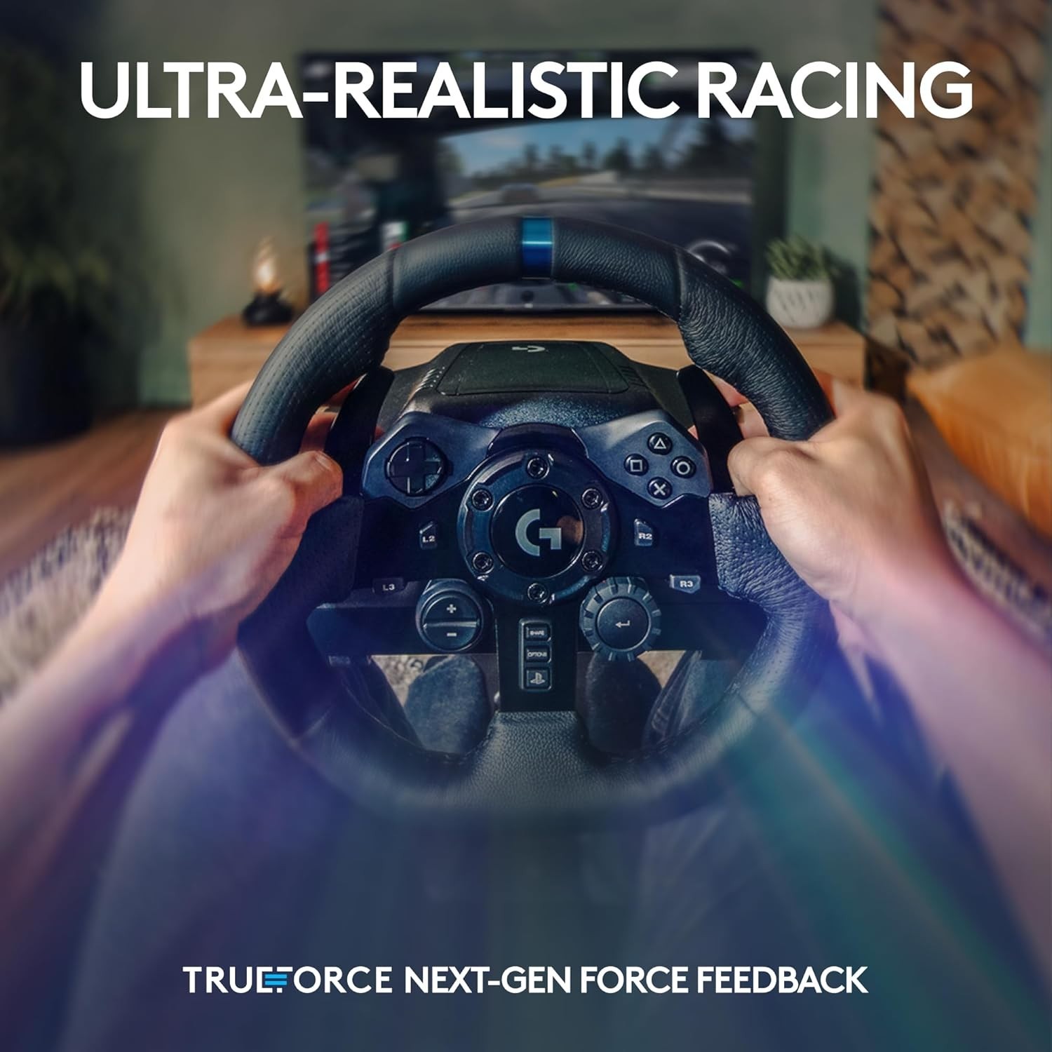 G923 Gaming Steering Wheel – High-Performance Pedals & TRUEFORCE Tech