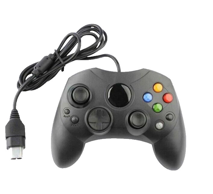 Wired S- type Controller – For The Original Microsoft XBOX multiple Colors