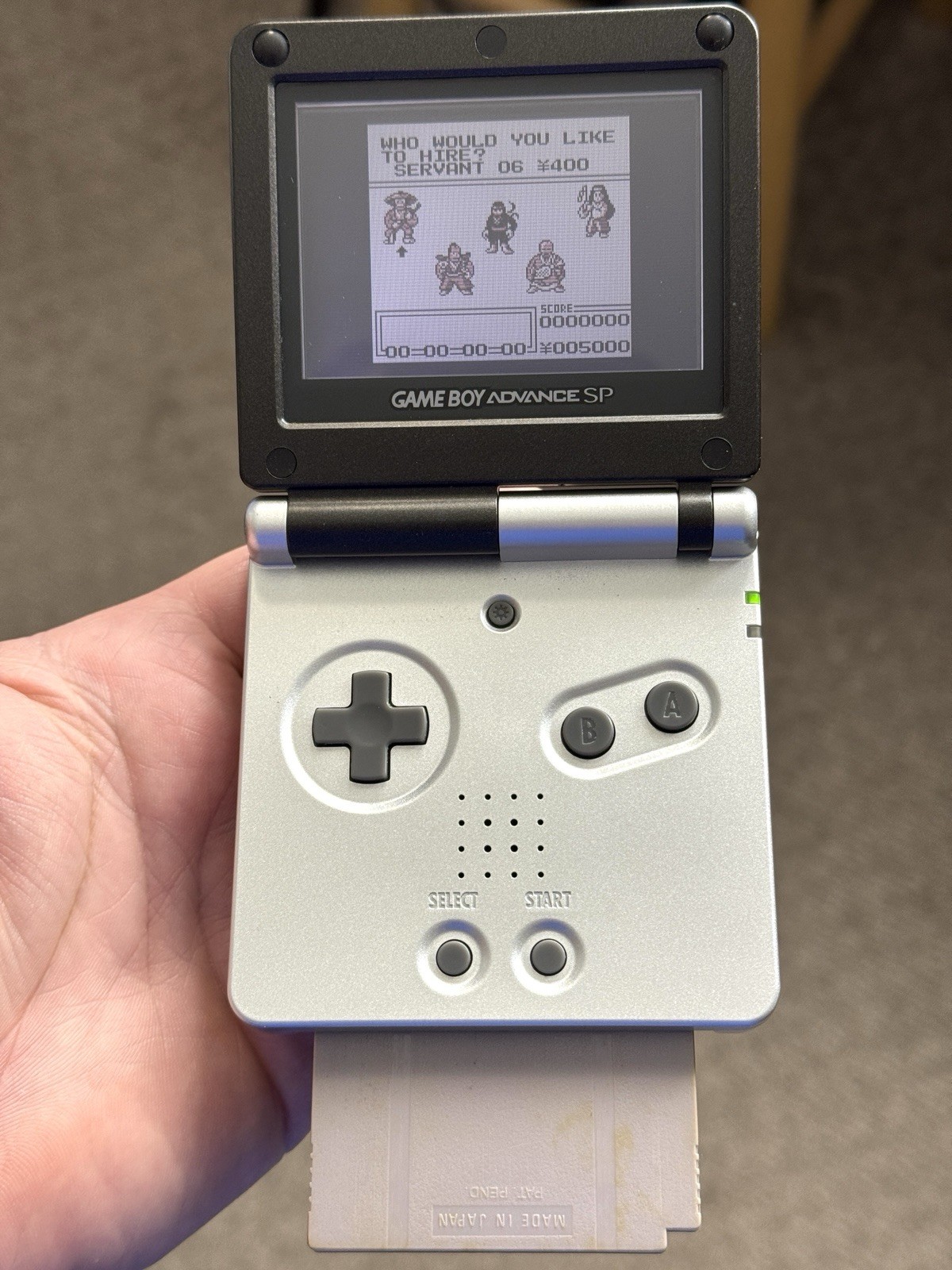 Mercenary Force (Nintendo Game Boy, 1990) Authentic, Cleaned Pins, Tested