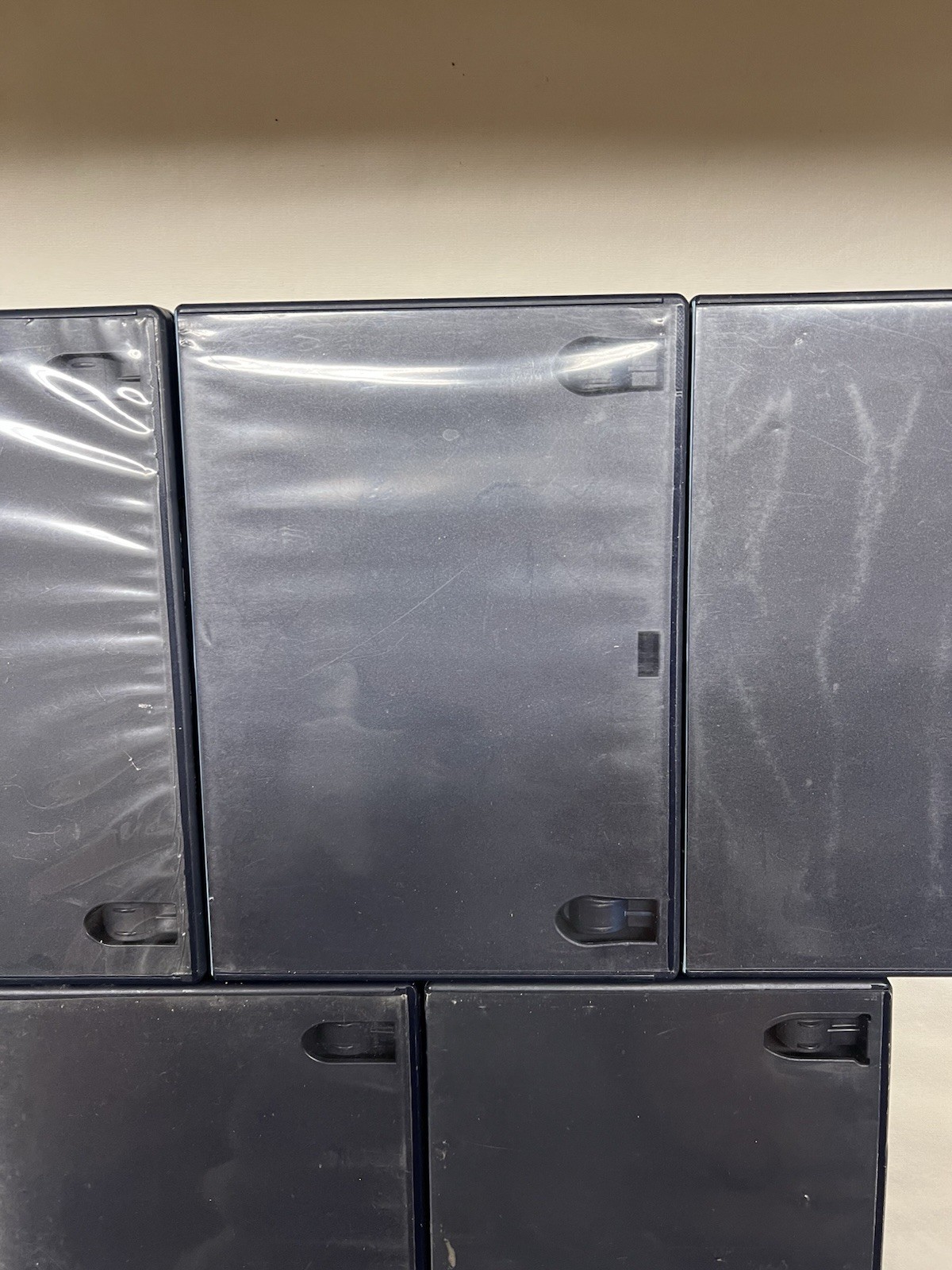 Lot of 5 OEM PlayStation &PS2 Empty Replacement Cases Without Memory Card Holder