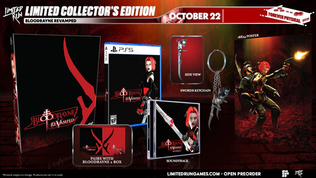 Bloodrayne Revamped Collector’s Edition PS5 Limited Run Games #15 PlayStation 5