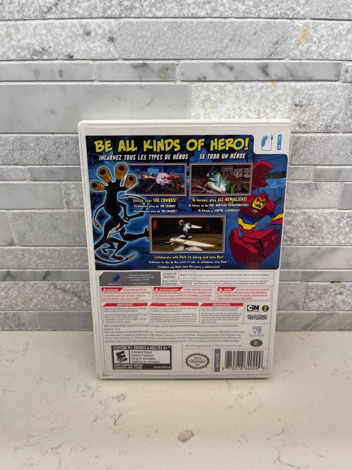 Ben 10: Omniverse (Nintendo Wii) CIB Complete with Manual – Tested & Working
