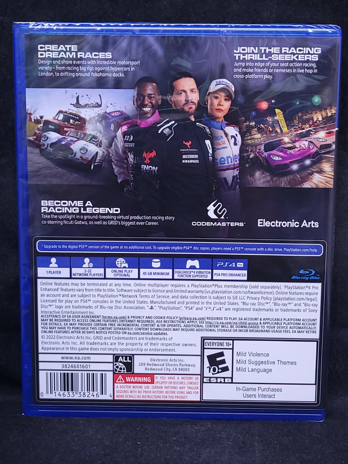 Grid Legends (PS4 / Free PS5 Upgrade Available) BRAND NEW