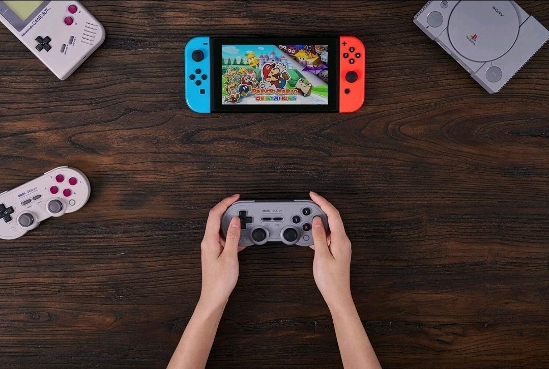8BitDo SN30 Pro Bluetooth Controller for Nintendo Switch, Android, Apple, Steam