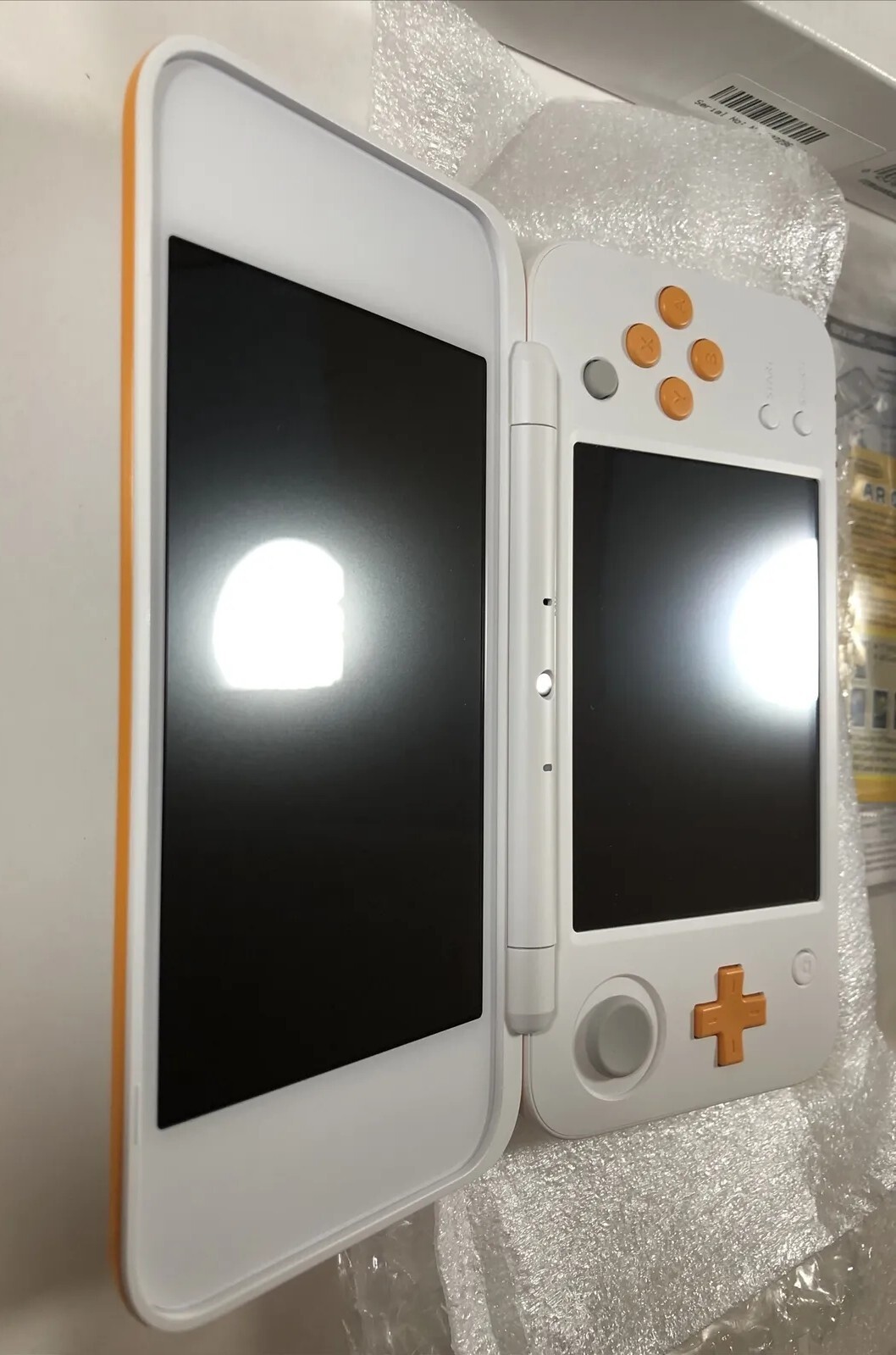 “New” Nintendo 2DS XL Orange/White Handheld System Console – Ships Today!