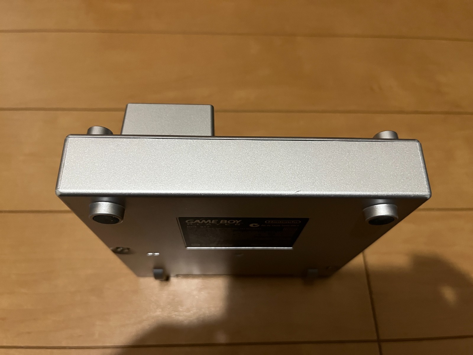 Nintendo GameCube Gameboy Player Silver Color and Startup Disk Japan