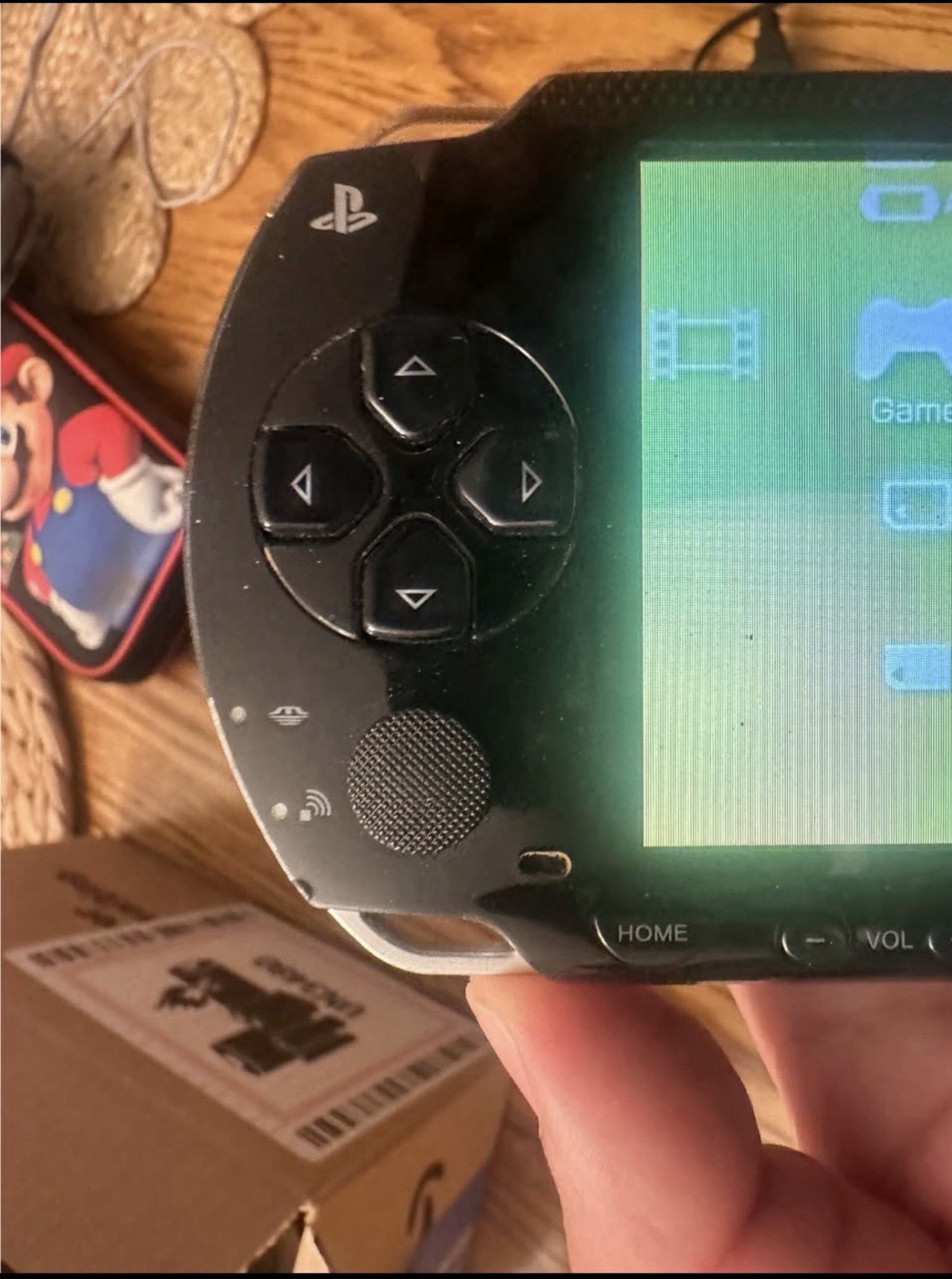 Sont PSP 1001 Black Handheld Console with Battery and Charger. Tested Works