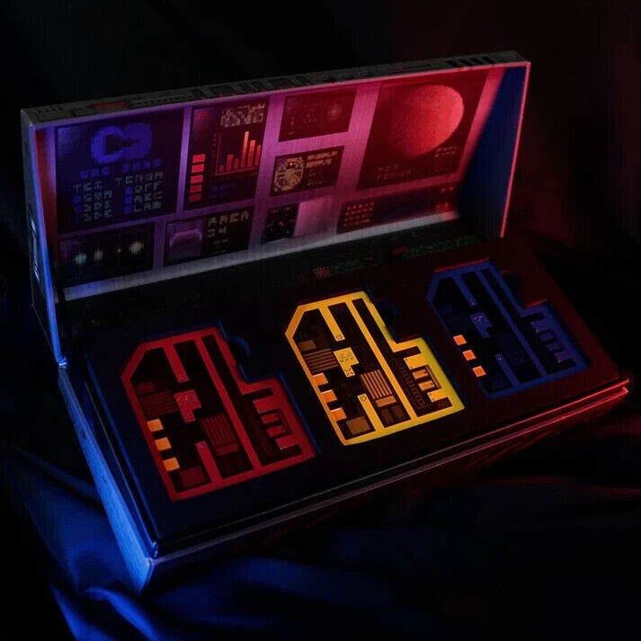DOOM 30th Anniversary Pixel Key Card Set of 3 Official Limited Edition Replica
