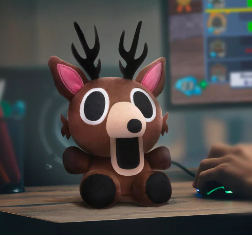 Official 99 Nights in the Forest Deer Plush WITH Game Code PhatMojo Plushie NEW
