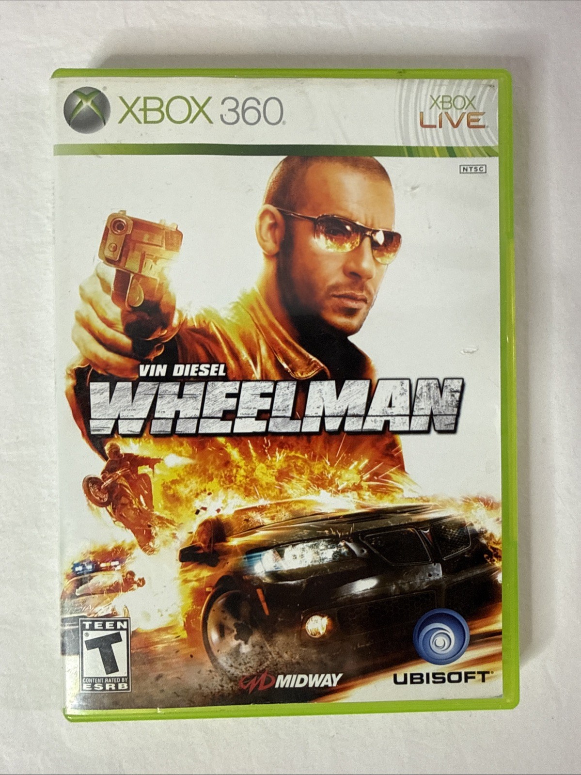 Wheelman Vin Diesel Game (Microsoft Xbox 360, 2009) Manual Tested Works