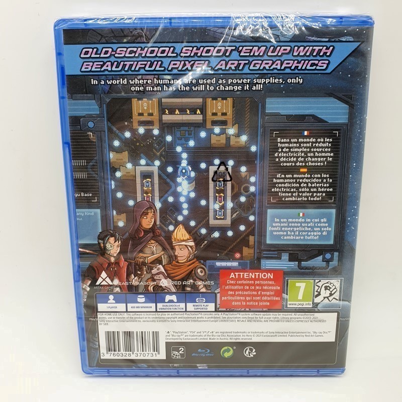 Iro Hero(999) Sony PS4 FR Game In DE-EN-CH-KR-ES-FR-IT-JP New/SEALED Red Art Gam