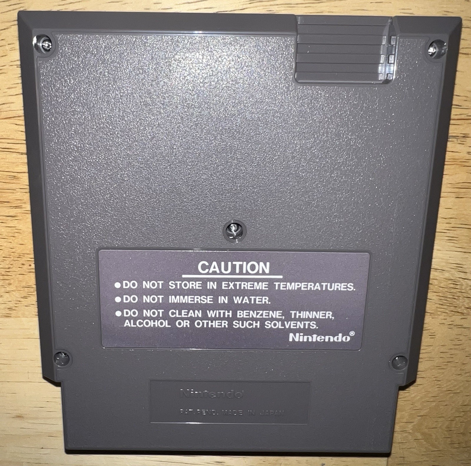 1985 Gyromite NES MATTE STICKER SEAL Hang-Tab NO CODES 1st BOX Nintendo TESTED!
