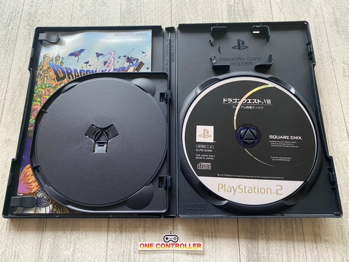 SONY PS 1 2 Valkyrie Profile 1 2 & Dragon Quest V VII Ⅷ & Seiken Densetsu 4 set