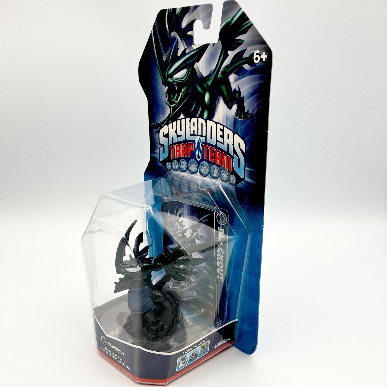 Skylanders Trap Team Blackout Figure Character NIB Activision NEW SEALED ~ RARE!