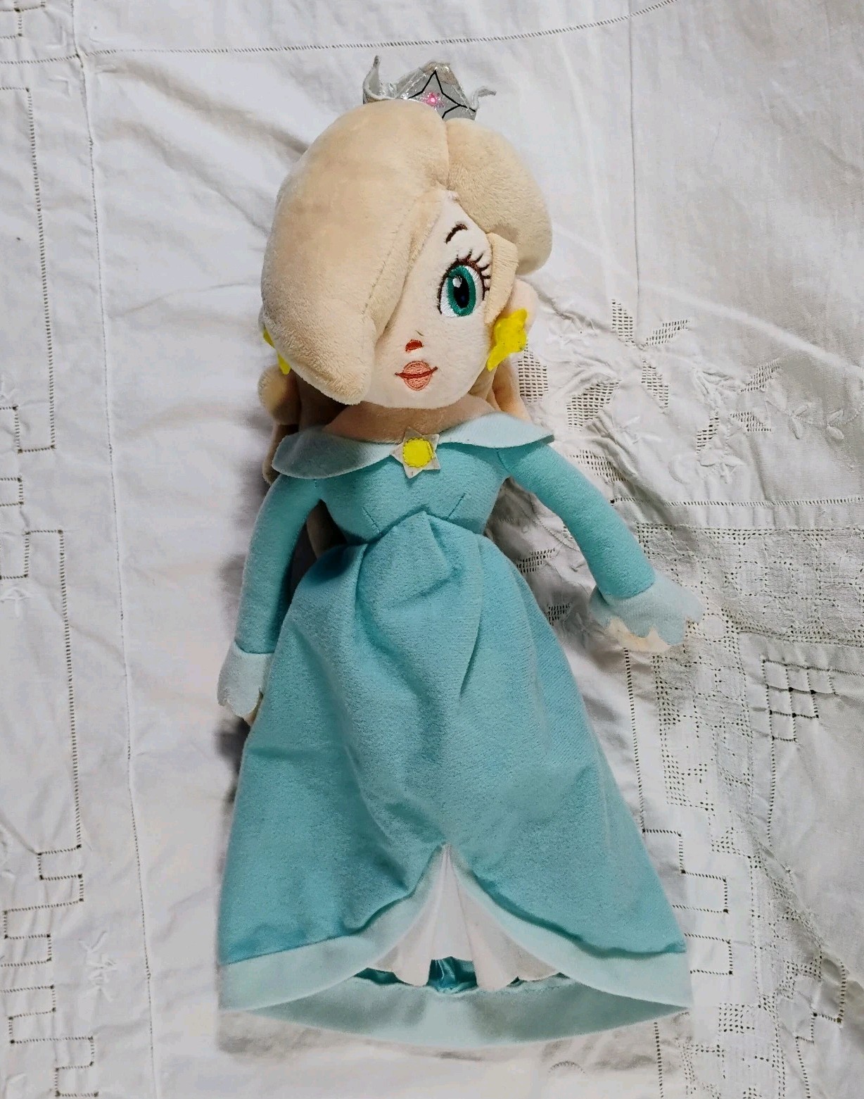 2020 Good Stuff Nintendo Super Mario PRINCESS ROSALINA 14″ Plush Doll RARE