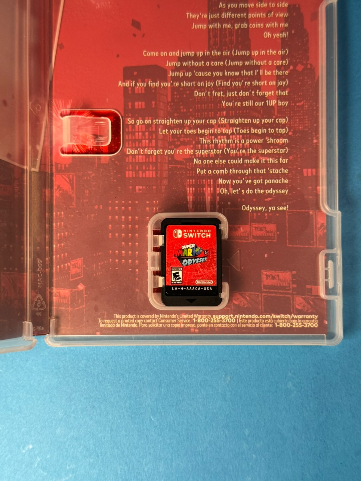 Super Mario Odyssey (Nintendo Switch, 2017) CIB