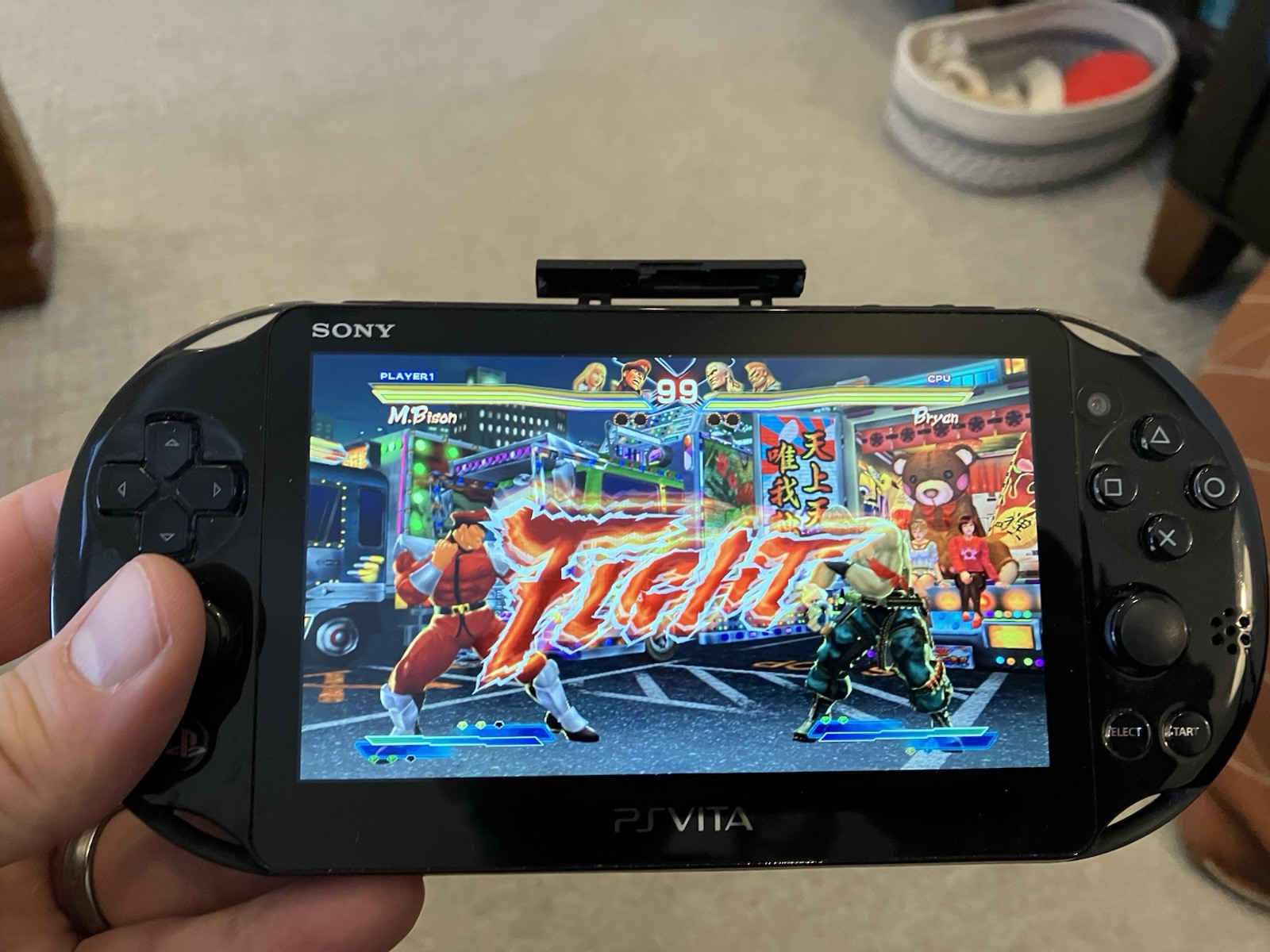 Street Fighter X Tekken (Sony PlayStation PS Vita) Case and Game Tested