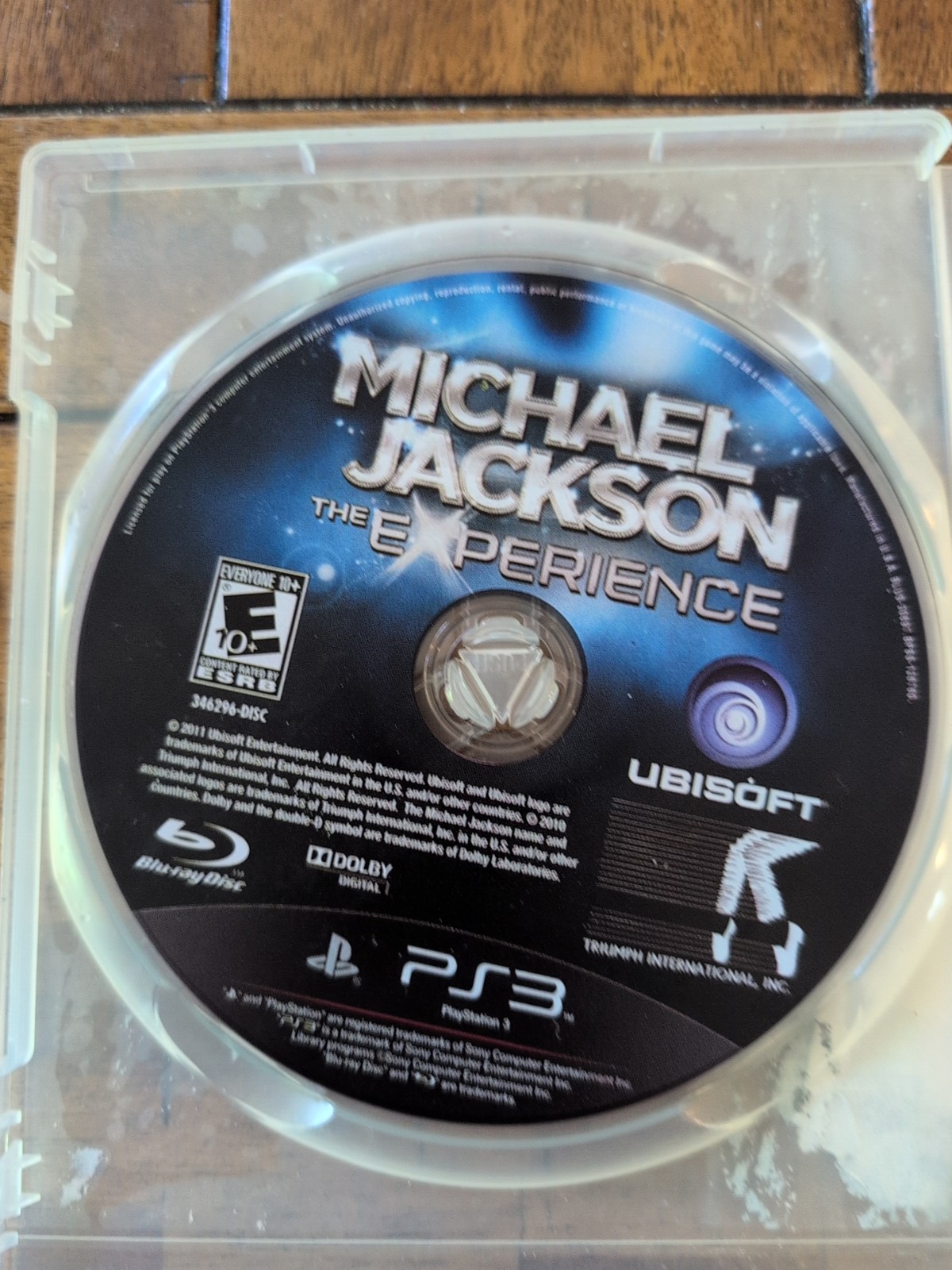 Michael Jackson: The Experience for Playstation 3 PS3 – Tested -Disc Only